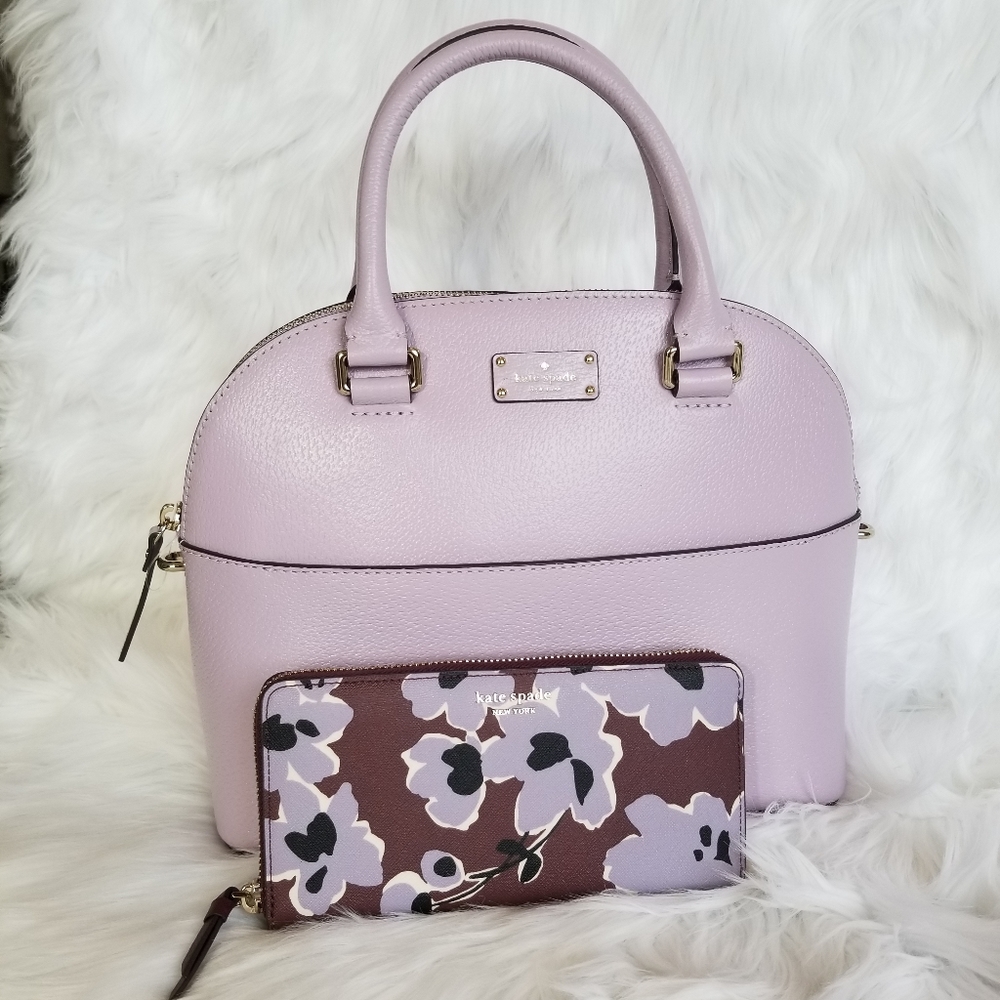 Kate Spade Carli satchel and wallet - Picture 1 of 7